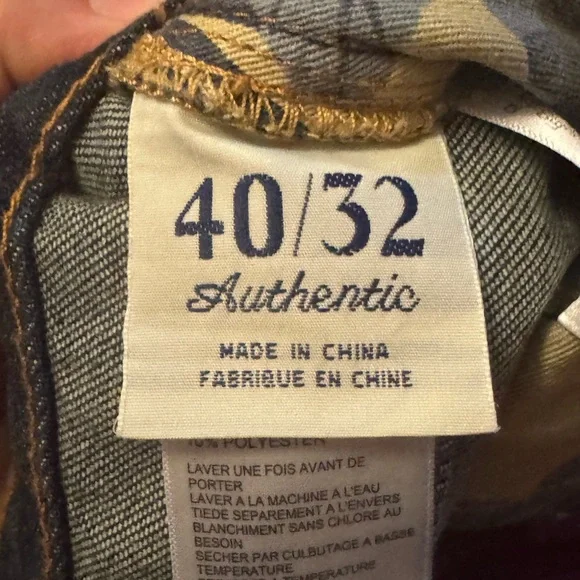 Tommy Bahama Men's Dark Blue Authentic Fit - Picture 8 of 9